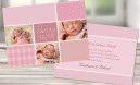 Danksagungskarten Geburt "Traum in rosa"