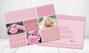 Einladungskarte Konfirmation "Traum in rosa"