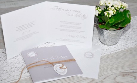Einladungskarten Hochzeit "Für immer du"