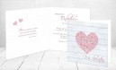 Einladungskarten Hochzeit "Mein Herz"
