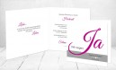 Einladungskarten Hochzeit "Liebe"