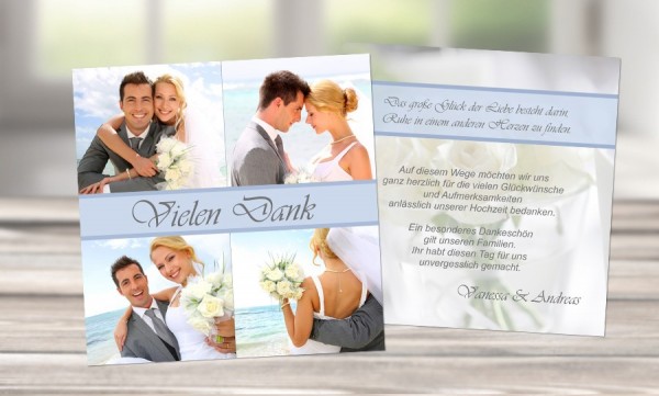 Danksagungskarten Hochzeit "Himmelszelt" Danksagungskarten Hochzeit "Himmelszelt"