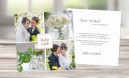 Danksagungskarten Hochzeit "Romantik"