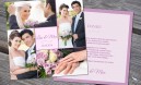 Danksagungskarten Hochzeit "Brautstrauß"